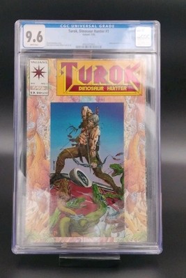 Turok, Dinosaur Hunter #1 - CGC 9.6 - White Pages - Valiant 1993