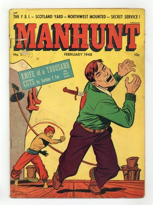 Manhunt! #5 GD 2.0 1948