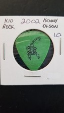 KID ROCK / KENNY OLSON - VINTAGE ORIGINAL 2002 TOUR CONCERT GUITAR PICK
