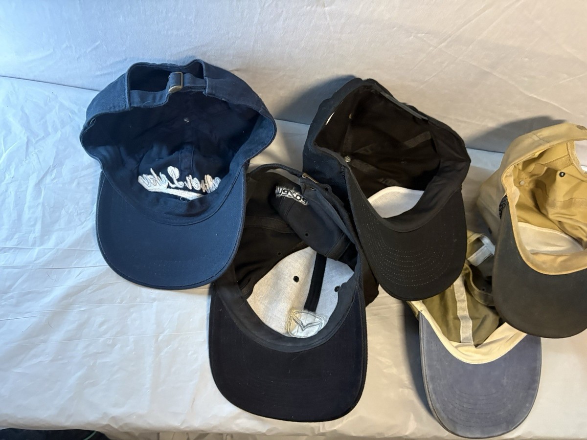 Vintage Kenworth Mazda Silver Lake Wirebelt Advertising Baseball Hat Lot of 6 View 5