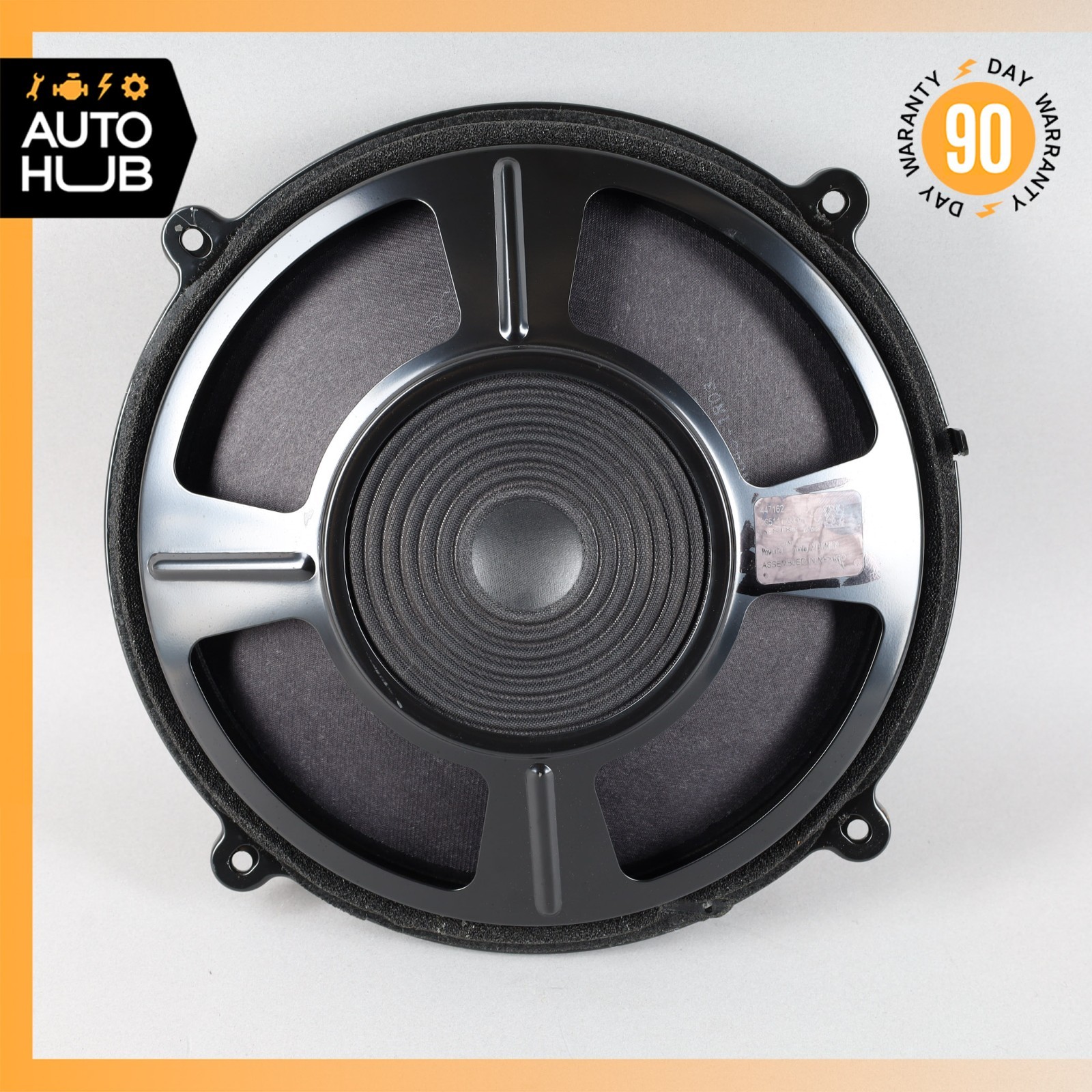03-19 Maserati Granturismo Rear Bose Subwoofer Sub Woofer Sound Speaker OEM