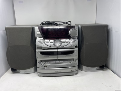 Rare Kenwood RXD-A700 Mini Hi-fi Component 3 CD Changer Cassettes