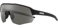 Suncloud Cadence Polarized Black Semi-Rimless Shield Sunglasses 20628400399M9