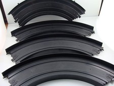 Tyco HO Scale Slot Car Track 9" Rad Walled Curves  B-5891