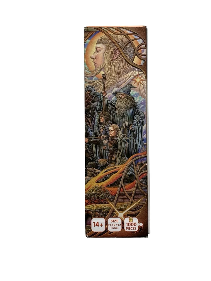 The Lord Of The Rings The Fellowship Of The Ring Puzzle 1000 Pcs, New/Open Box - Image 4 of 4
