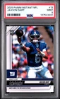 2025 PANINI INSTANT NFL #13 JAXSON DART ROOKIE RC PSA 9