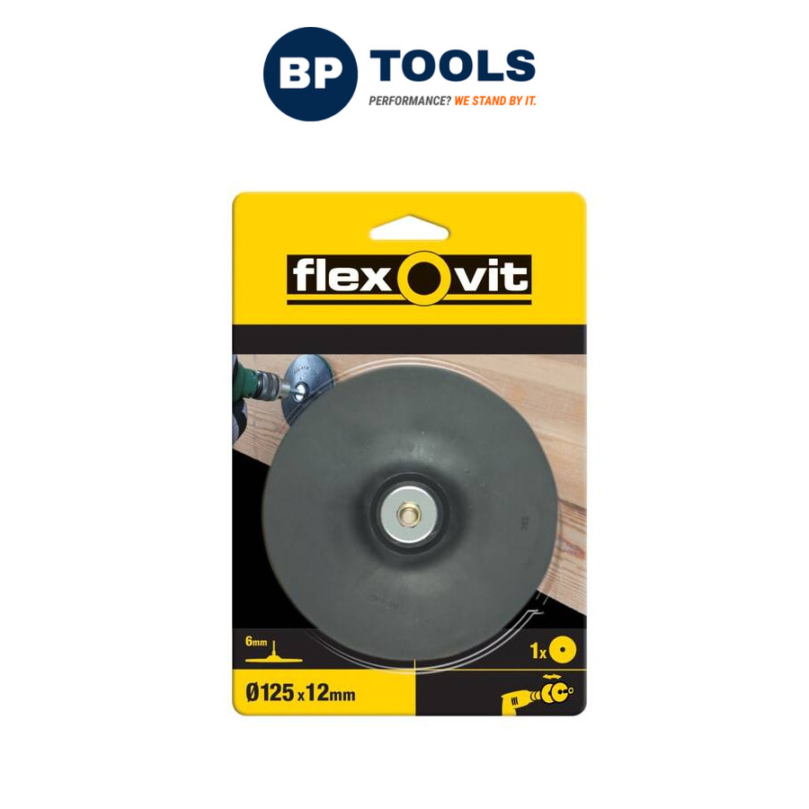 Flexovit 63642556833 125mm Backing Pad