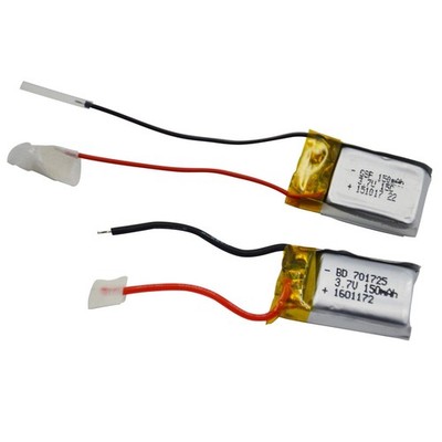 Blomiky 2-Pack 3.7 Volt - 150mAh Li-Poly Pack Replacement for S yma S107 /... 