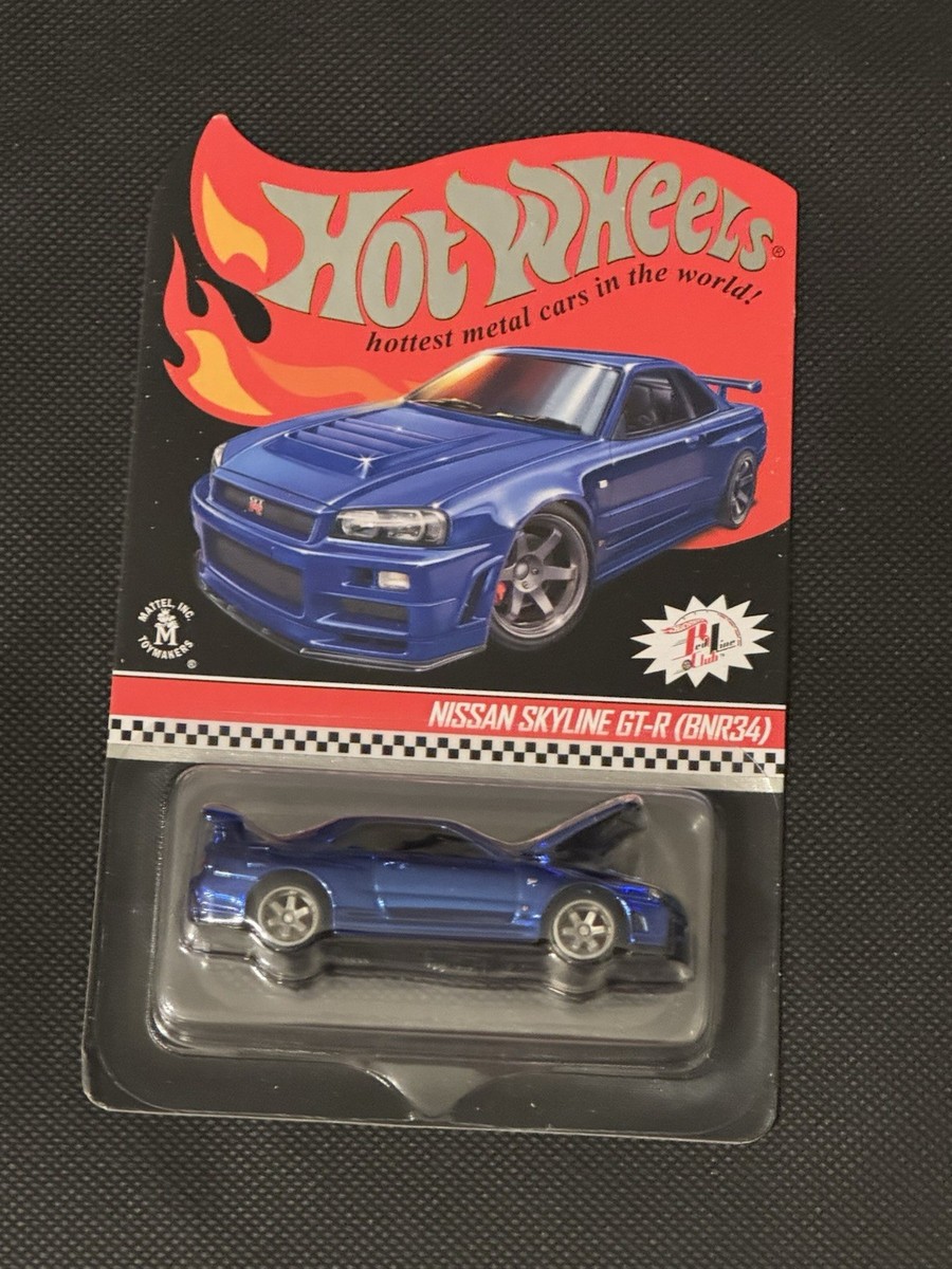Hot Wheels GDF86 2019 RLC Nissan Skyline GT-R BNR34 for sale