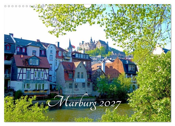 "Calendar 2027 · US Version · Marburg 2027 (Wall Calendar 2027 17\" × 12\" Landscap"-image