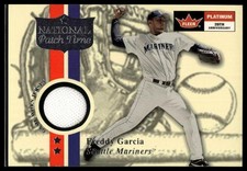 2001 Fleer Platinum #NNO Freddy Garcia National Patch Time MEM