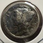 The Dark Princess 1926 Mercury 90% Silver Dime. Actual Coin Shop Here Buy Here