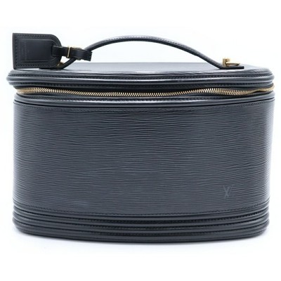 Louis Vuitton Epi Nice Vanity Bag Black M48012 Used