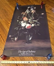 Toledo Ohio Museum Of Art The Age Of Rubens Painting Exhibit 1994 Promo Poster