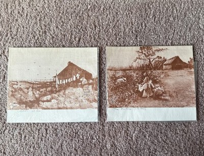 LMTD Ed Signed Black Americana Lithographs Annetta Nichols Chores & Pickers