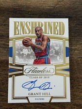 Grant Hill Basketball Autographed Sports Trading Cards