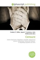 Frederic P. Miller (U. A.) | Censure | Taschenbuch | FranzöSisch (2026)