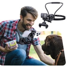 Phone Neck Mount Hands Free Chest Stand For GoPro And iPhone Android POV Video