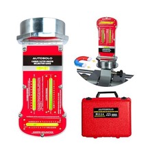 AutoSolo Magnetic Camber Caster Kingpin Gauge 3-in-1 Car Alignment Tool - DIY...