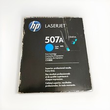 HP Genuine 507A Cyan Toner Cartridge CE401A for LaserJet Enterprise M551/M575