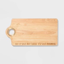 Tabitha Brown Wood Cutting Board "Cut It Your Way Cause Its Your