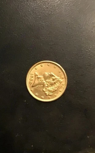 1900 Liberty Half Eagle Gold Coin