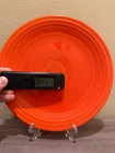 9.5" VINTAGE RADIOACTIVE FIESTAWARE SALAD PLATE