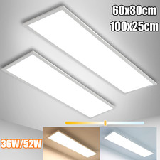 LED Panel Deckenleuchte 60/100cm Flach Bad De...