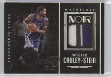 2016-17 Panini Noir Materials Color /10 Willie Cauley-Stein #MC-WCS Patch 0c3