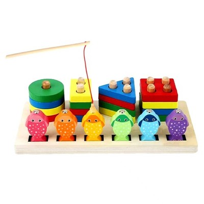 Merabufa Montessori Toys for 1 2 3 Year Old Girls Small, Multiple Colors 