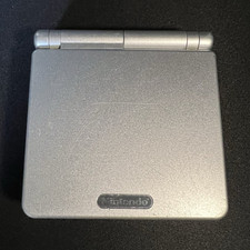 Nintendo Game Boy Advance SP Silver Handheld, AGS-001 Excellent Con No Plug 🔌