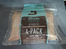 Boveda™ 62% RH 2-Way Humidity Control - Size 67 Protects Up to 1 POUND (4-PACK)