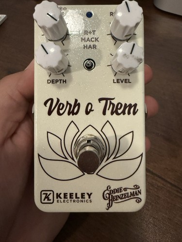 Keeley Verb O Trem Eddie Heinzelman Guitar Effects Pedal   – Untested 