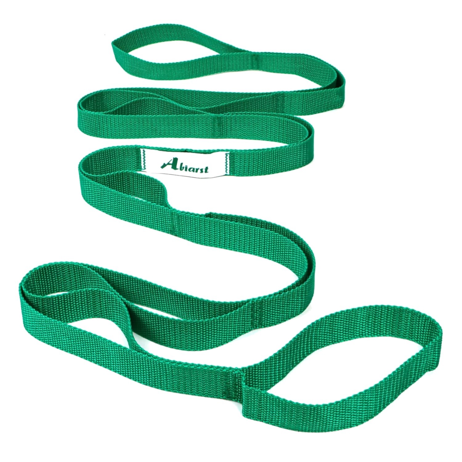 Stretching Strap Yoga Straps for Physical Therapy, 10 Loops Non-Elastic Stret...