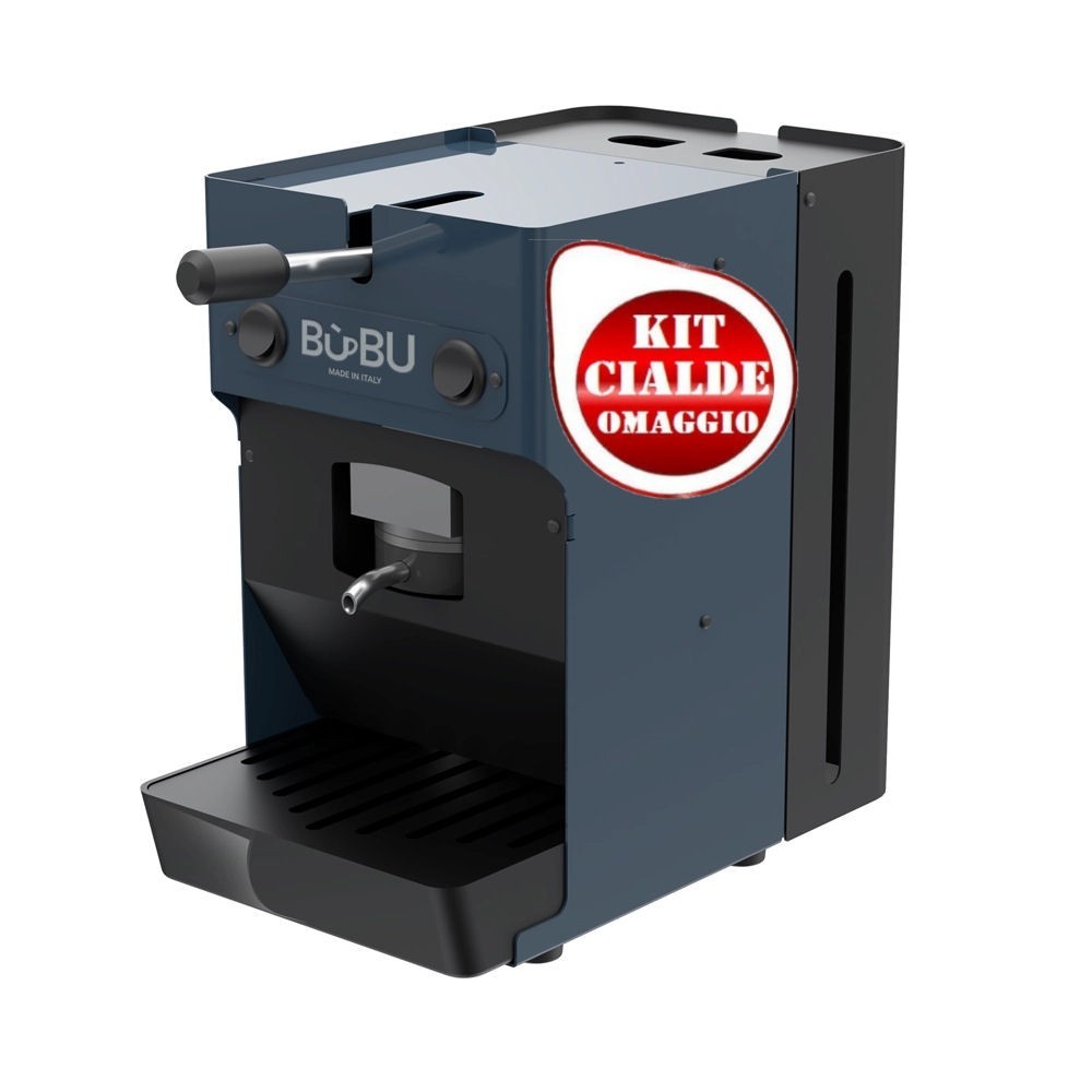 BùBu Kaffeepadmaschine Ese 44 mm Farbe Blau 15 Bar Pads Geschenk - Bild 10