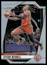 Tiffany Mitchell 2024 Panini Prizm WNBA #57 Silver Prizms Connecticut Sun