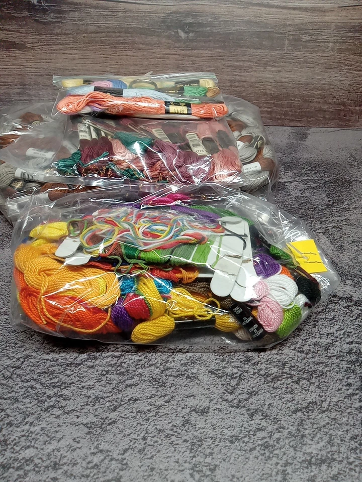 DMC Floss 100% Cotton Thread Skeins Lot of 100+ Threads Craft Cord *Brand New* - Image 4 of 4