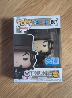 Funko POP! One Piece - Rob Lucci With Hattori #1997 Chase Variant