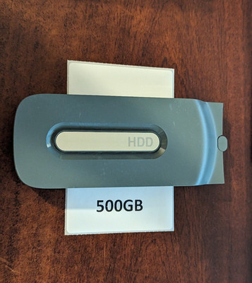 OEM Original Xbox 360 500GB Hard Drive Phat Fat *Backwards Compatible* Upgrade!