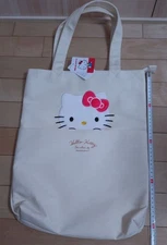 Hello Kitty Tote Bag White Used | Cute Kitty Accessory