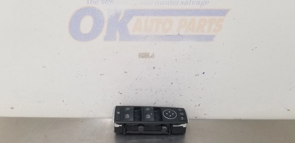 17 MERCEDES BENZ GLS63 AMG W166 FRONT DRIVER LEFT MASTER WINDOW SWITCH 166905440 - Image 2 of 4