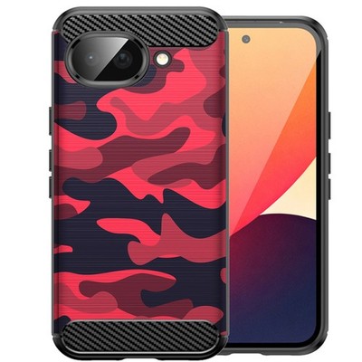 Case For [Google Pixel 10A][Flex TPU Fiber SET5] Matte Black Flexible