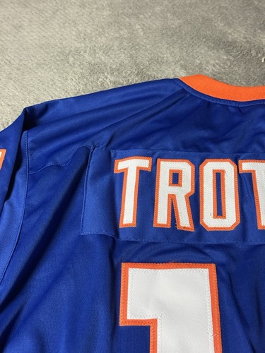 BRYAN TROTTIER #19 Sewn Stitched Autographed Custom BLUE Islanders JERSEY W COA - Picture 5 of 18