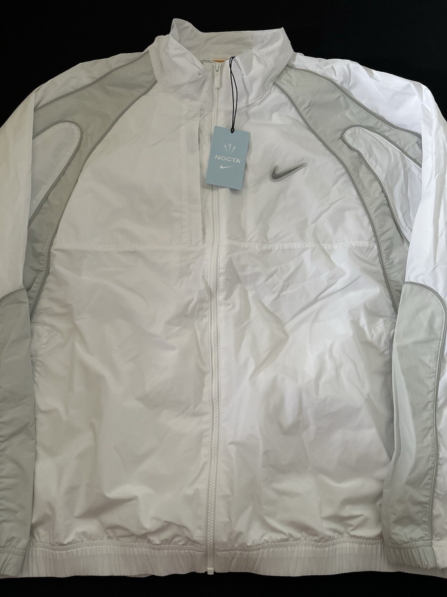 Nike x NOCTA NRZ FZ Track Jacket WhiteDrake 3M Sweater Men