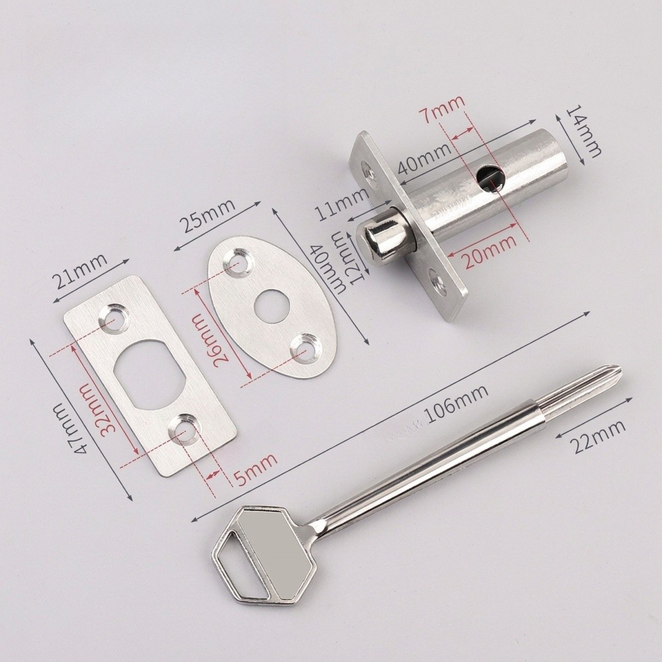 For Fire Safety Concealed Door Lock for Pipe Wells Maintenance Shafts ...