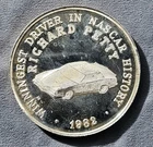1982 RICHARD PETTY Nascar Racing Race Car #43 1oz 999 Silver round See Pictures
