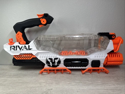 NERF Rival Prometheus MXVIII-20K Blaster -No Charger, Strap/Fore Grip - UNTESTED