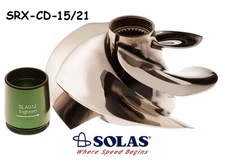 Solas Sea Doo 4-Tec Impeller SRX-CD-15/21 RXPX RXTX 255 / RXP RXT GTX Wake 215