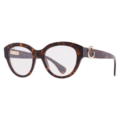 Cartier Panthere de Cartier Demo Oval Ladies Eyeglasses CT0567O 002 51