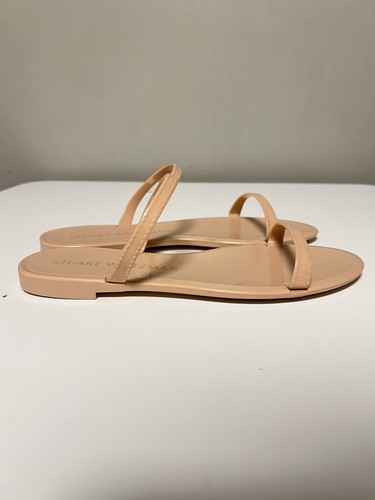 Stuart Weitzman sandali piatti donna Sawyer doppia fascia US 7 B EU 37,5 - Foto 3 di 8